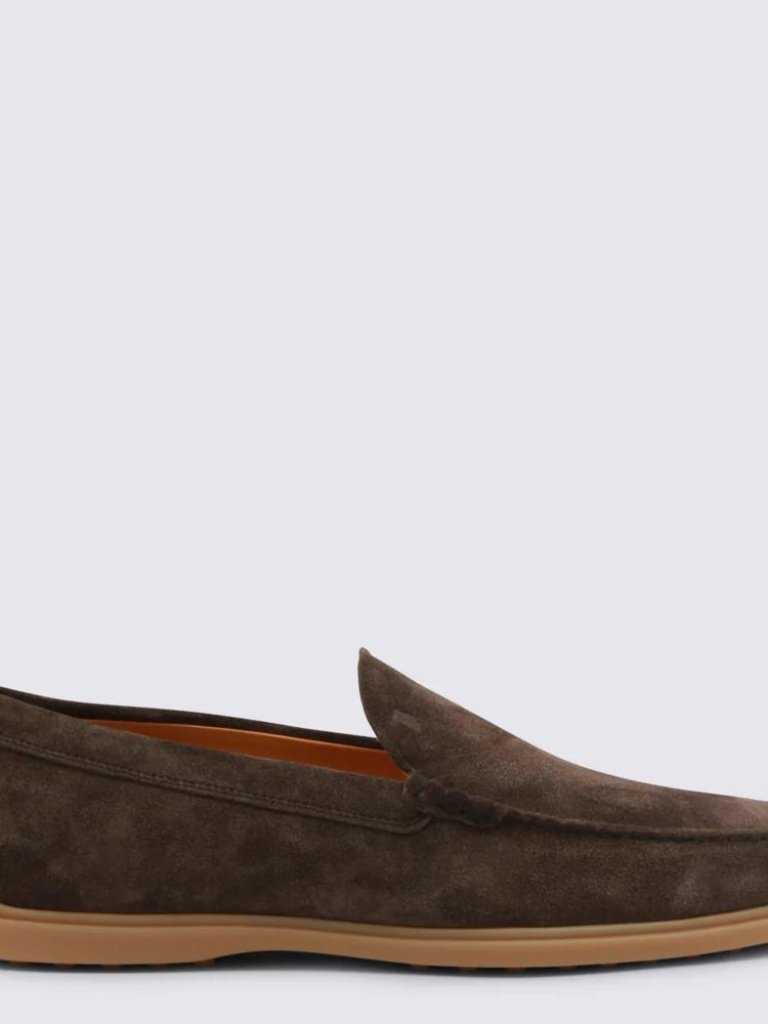 Tod's Suede Leather Loafers Uk 8 Men